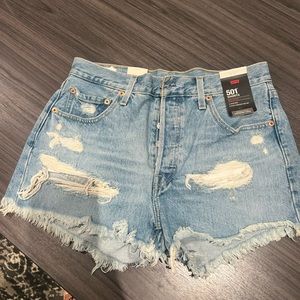 Levi’s 501 Distressed Shorts